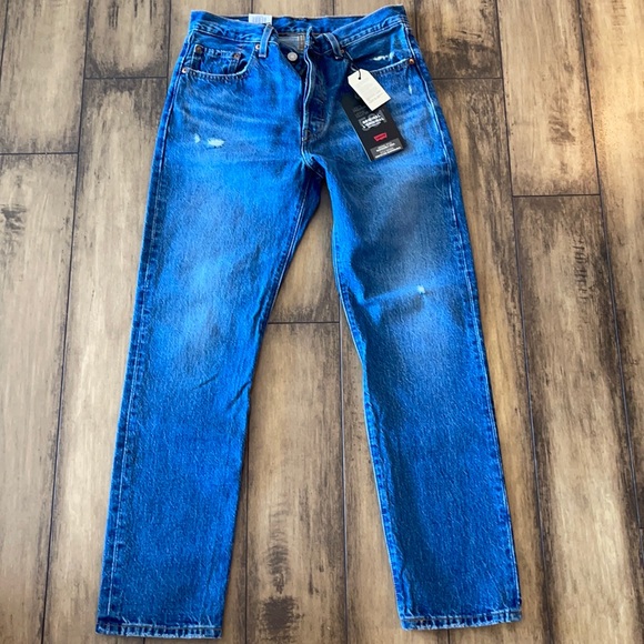 501 original high rise straight leg - Picture 4 of 8